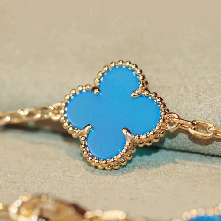Miro CLOVER 20 MOTIFS TURQUOISE GOLD