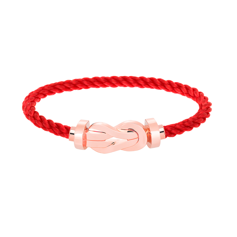 Miro CHANCE LARGE 8 FIGURE BUCKLE NO DIAMOND BRACELET ROSE GOLD