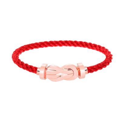 Miro CHANCE LARGE 8 FIGURE BUCKLE NO DIAMOND BRACELET ROSE GOLD