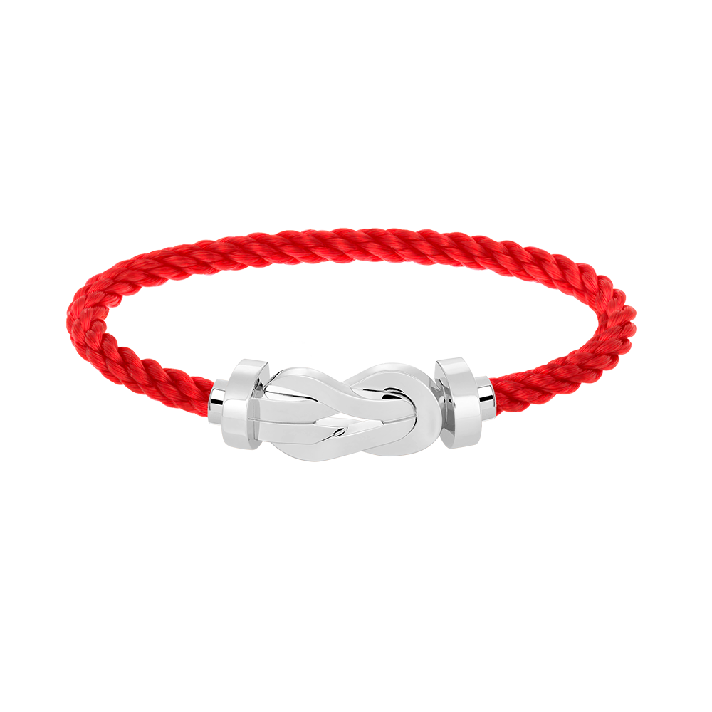 Miro CHANCE LARGE 8 FIGURE BUCKLE NO DIAMOND BRACELET SILVER