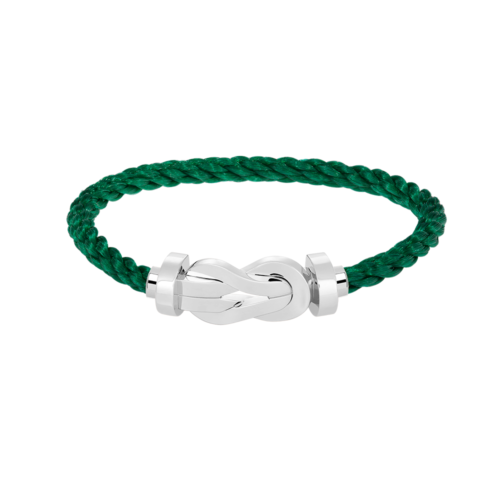 Miro CHANCE LARGE 8 FIGURE BUCKLE NO DIAMOND BRACELET SILVER