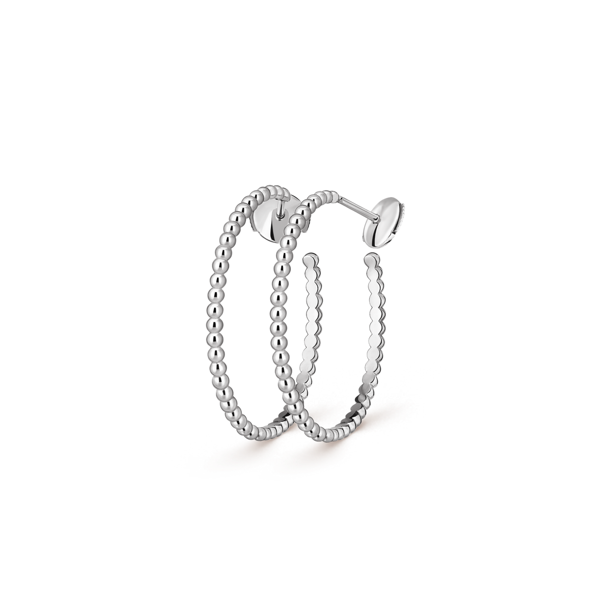 [Miro ]  SMOOTH BEAD STUD EARRINGS