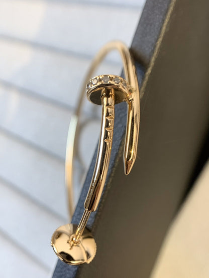 ミロ ジュスト イヤリング ゴールド ダイヤモンド 1.8mm