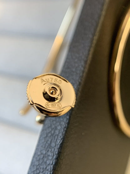 ミロ ジュスト イヤリング ゴールド ダイヤモンド 1.8mm