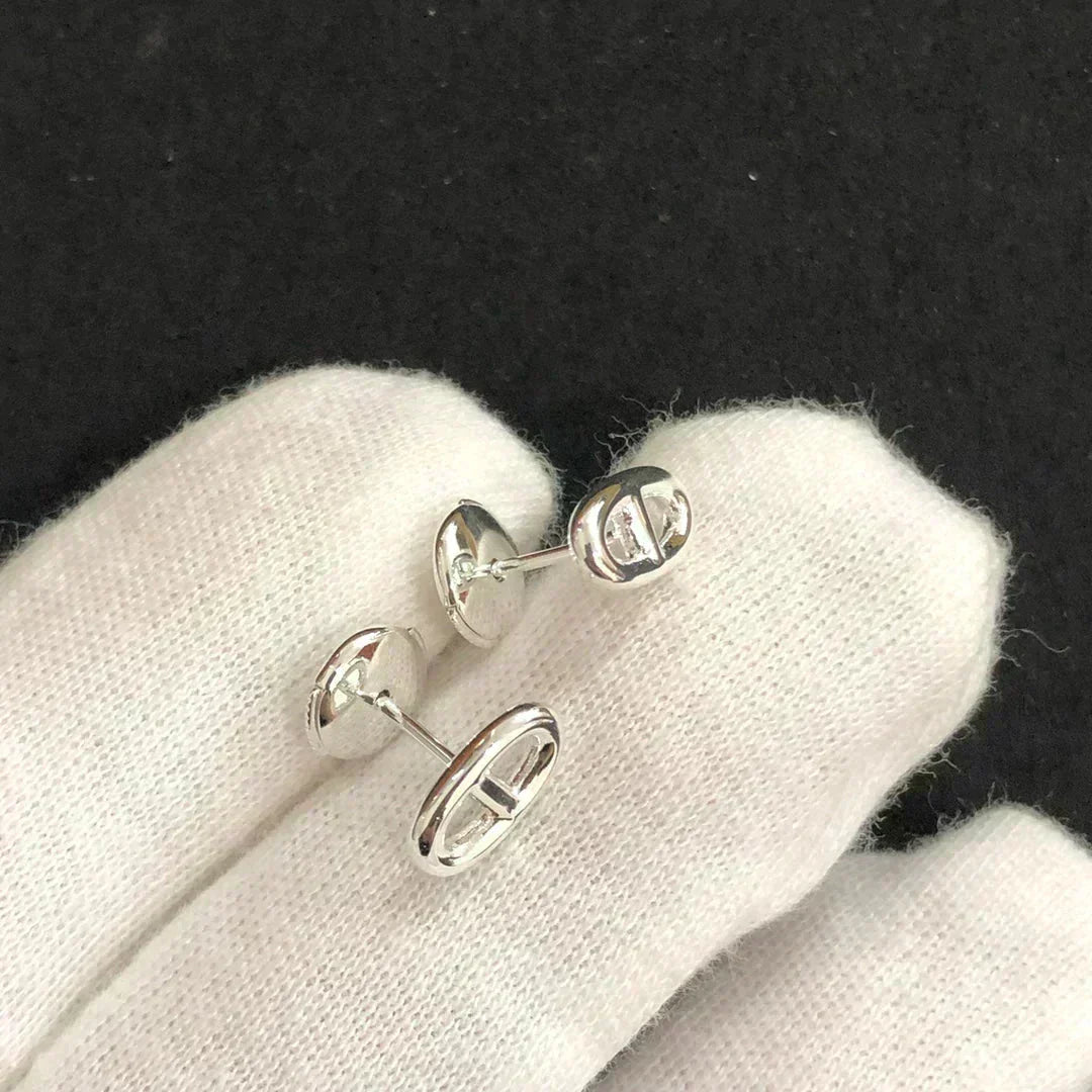 Miro CHAINE SMALL EARRINGS GOLD AND SILVER