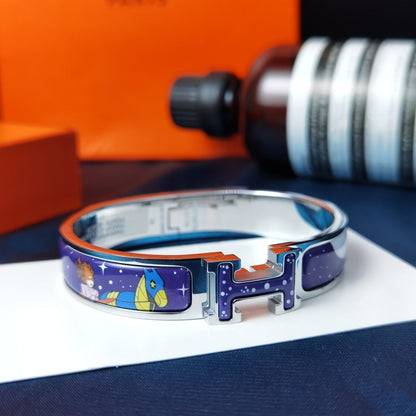 Miro H STAR AND MOON BRACELET 12MM