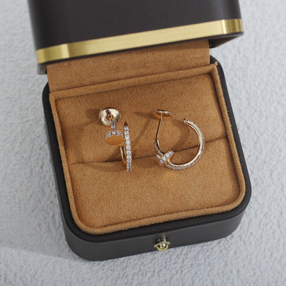 ミロ ジュスト イヤリング 12.75MM ピンクゴールド ダイヤモンド