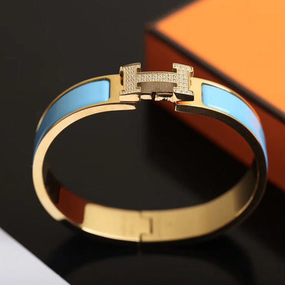 Miro H CLOUD BLUE BRACELET GOLD DIAMOND