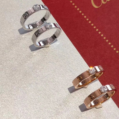 Miro LOVE RING 3.6MM 1 BIG DIAMOND