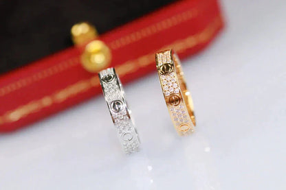 Miro LOVE RING 3.6MM DIAMOND PAVED