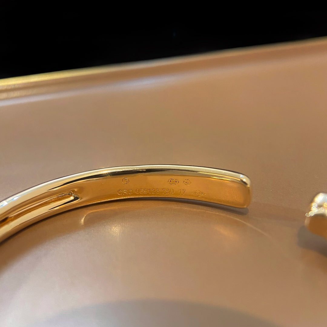 Miro PANTHERE GOLD OPEN BRACELET
