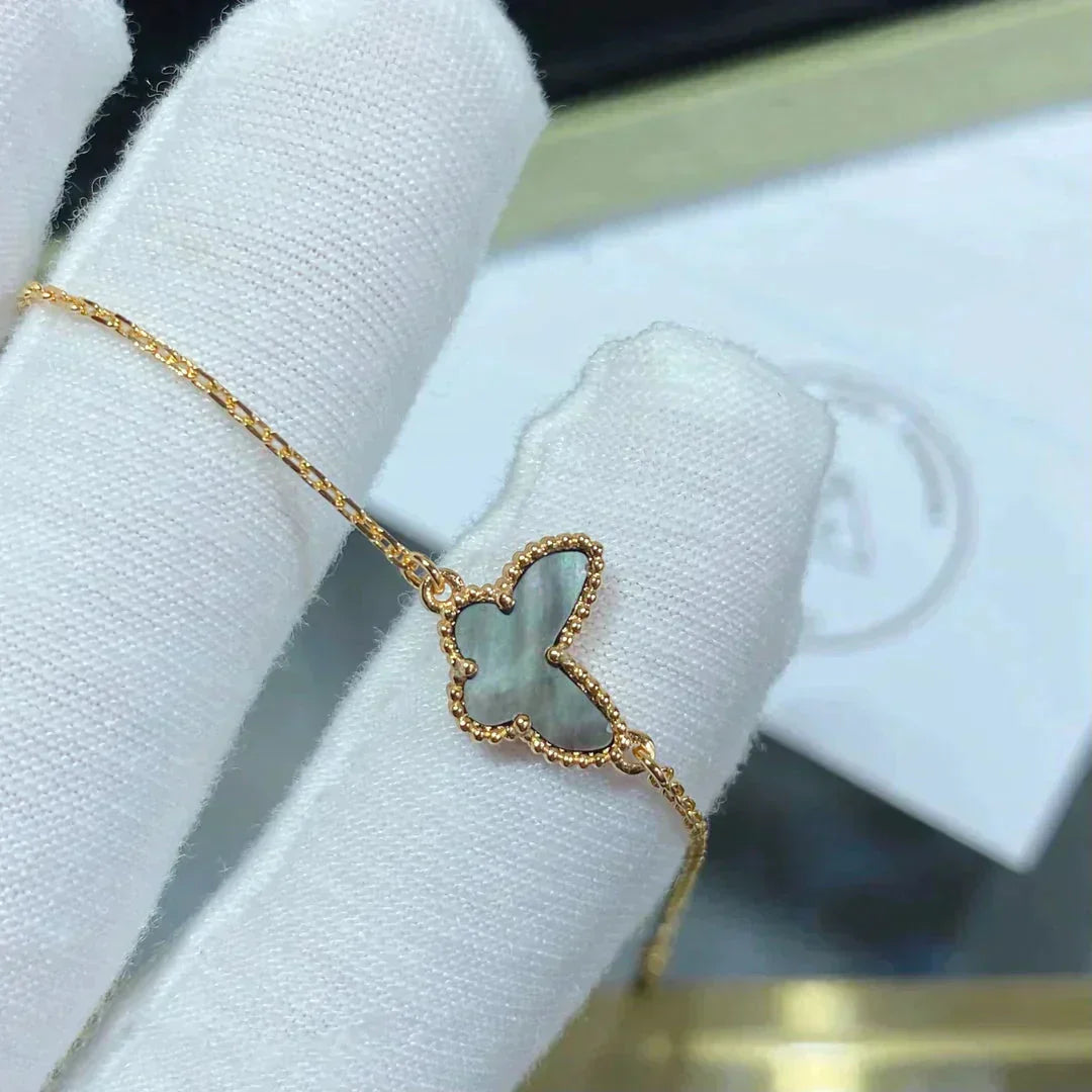 Miro BUTTERFLY DARK MOP BUTTERFLY BRACELET