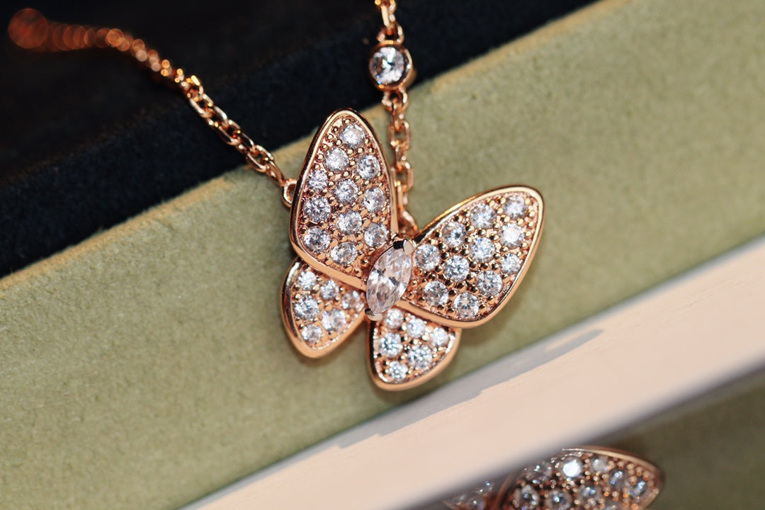 Miro BUTTERFLY DIAMOND NECKLACE