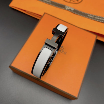 Miro H BRACELET 12MM BLACK WHITE CERAMIC