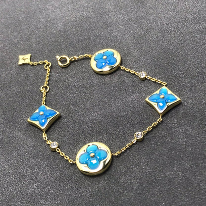 Miro STAR AND SUN TURQUOISE 4 MOTIFS 3 DIAMONDS