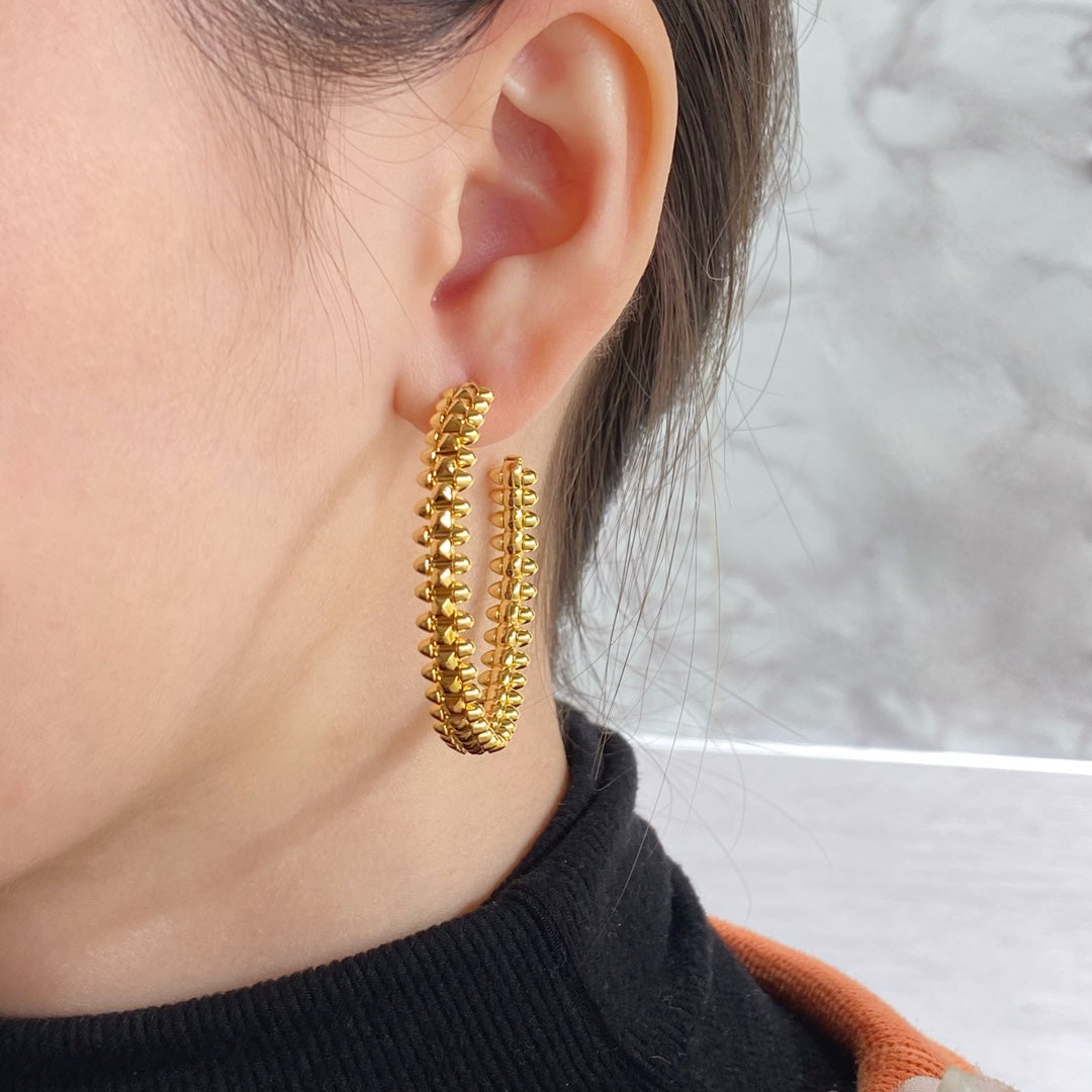 Miro CLASH HOOP EARRINGS