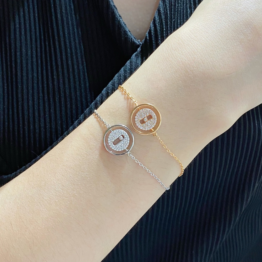 [Miro ]Miro  MOVE DIAMOND PAVED BRACELET