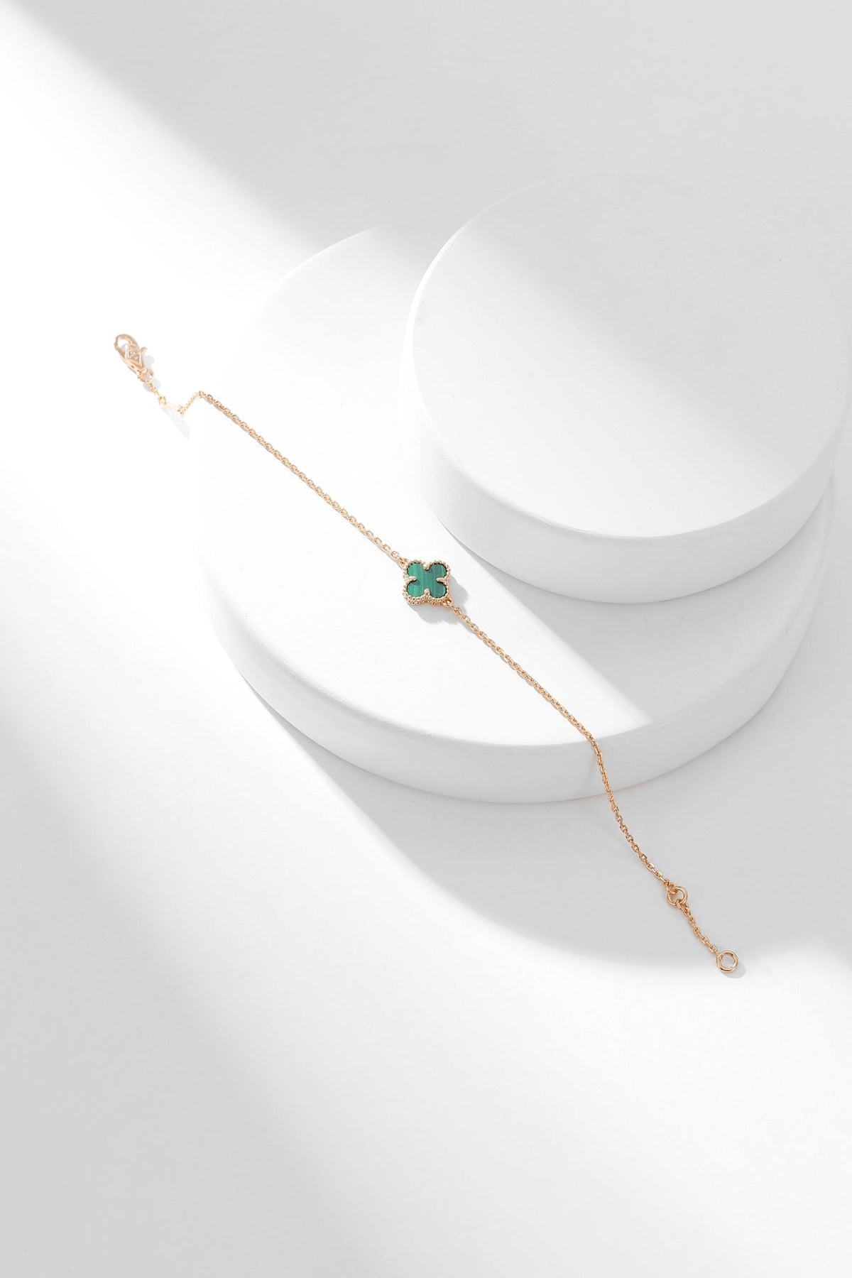 Miro CLOVER BRACELET MALACHITE 1 MOTIF