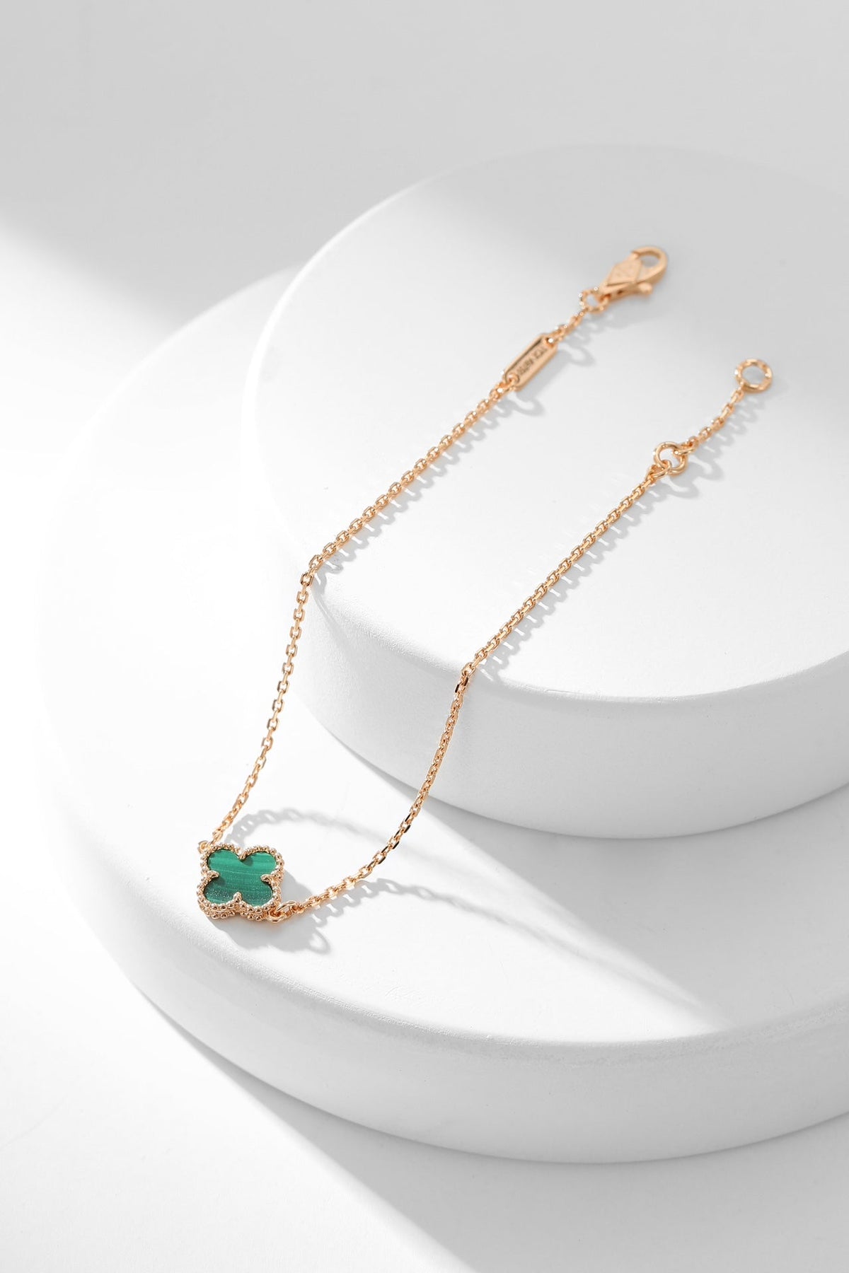 Miro CLOVER BRACELET MALACHITE 1 MOTIF