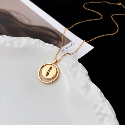 [Miro ]Miro  MOVE MOP PINK GOLD NECKLACE