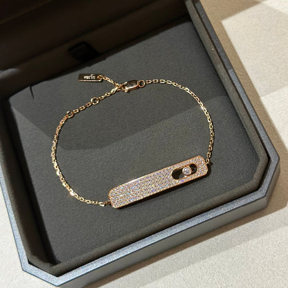 [Miro ]MOVE CLASSIQUE DIAMOND PAVED BRACELET