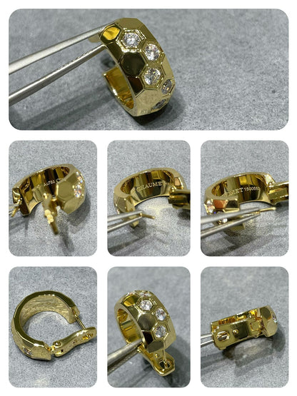 Miro BEE LOVE ダイヤモンドフープピアス