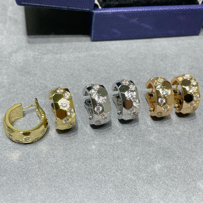 Miro BEE LOVE ダイヤモンドフープピアス