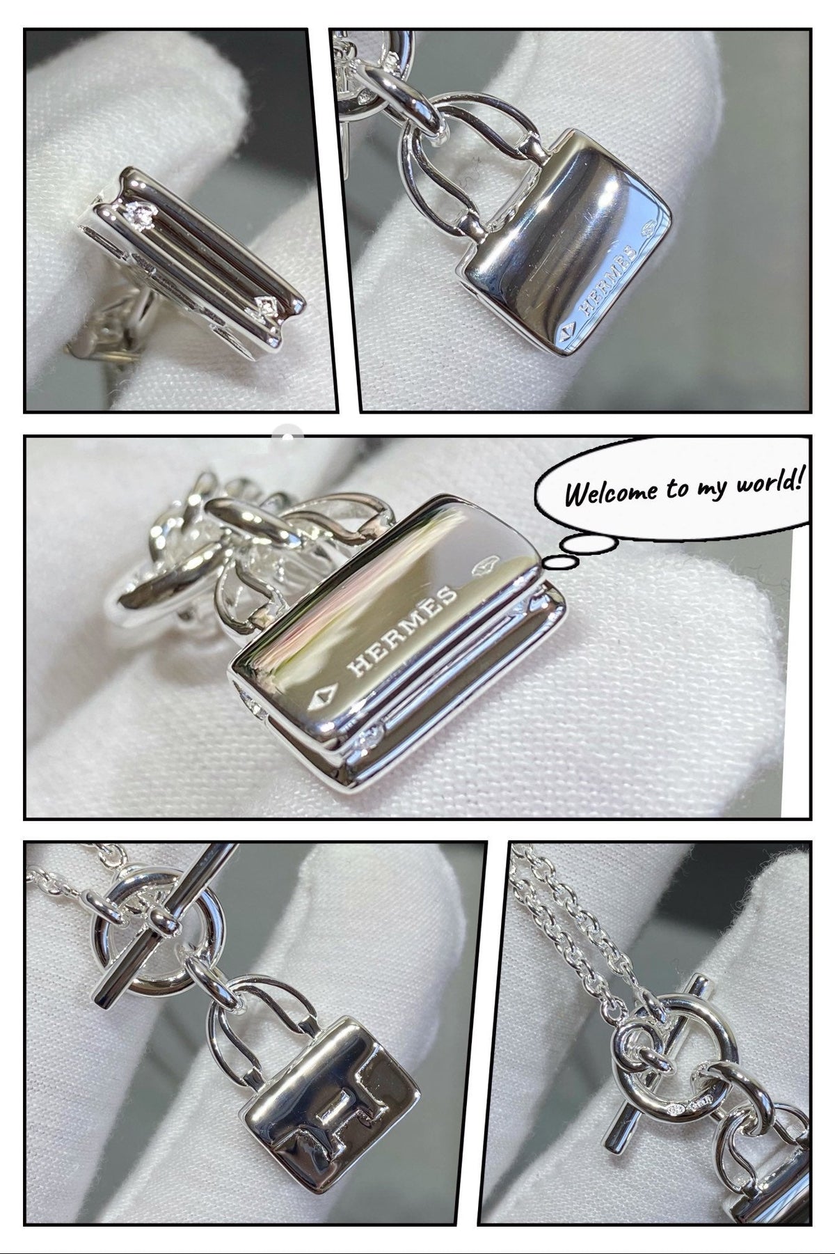 Miro CONSTANCE PEDANT SILVER NECKLACE