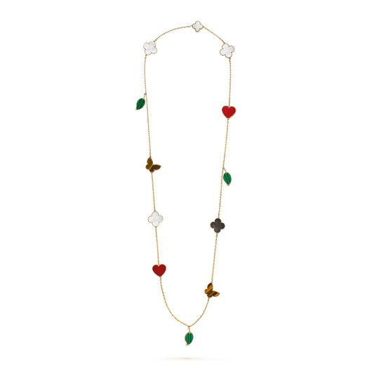[Miro ] Lucky Alhambra Long Necklace-12 Designs