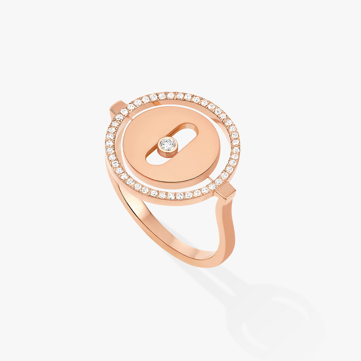 [Miro ]Miro  MOVE PINK GOLD DIAMOND RING