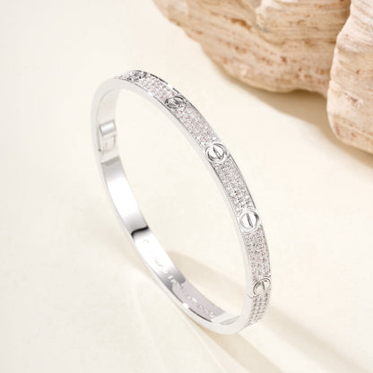 Miro LOVEブレスレット 4.8MM ダイヤモンドパヴェ