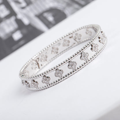 Miro CLOVER BRACELET 8MM DIAMONDS