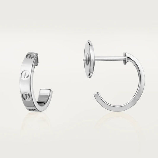 ミロ LOVE イヤリング 2.65MM シルバー