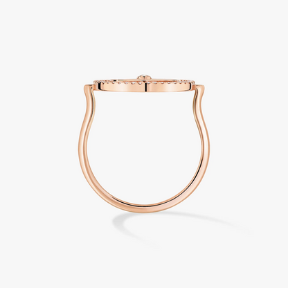 [Miro ]Miro  MOVE PINK GOLD DIAMOND RING