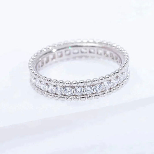 Miro PERLEE DIAMOND SILVER RING