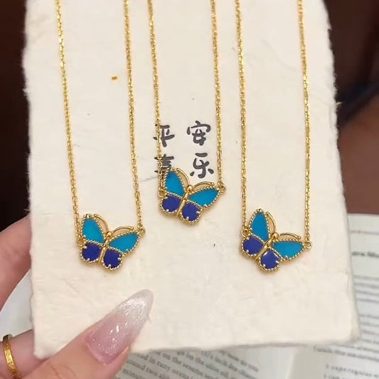 [Miro ] 2026 BUTTERFLY BLUE   NECKLACE