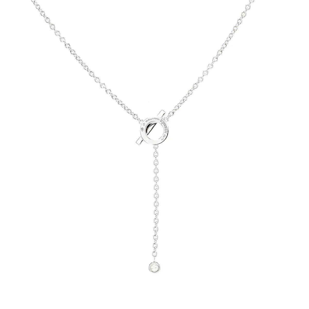 Miro FINESSE SILVER DIAMOND NECKLACE