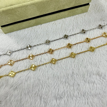 [Miro ]New CLOVER 6 MOTIF LASER BRACELET