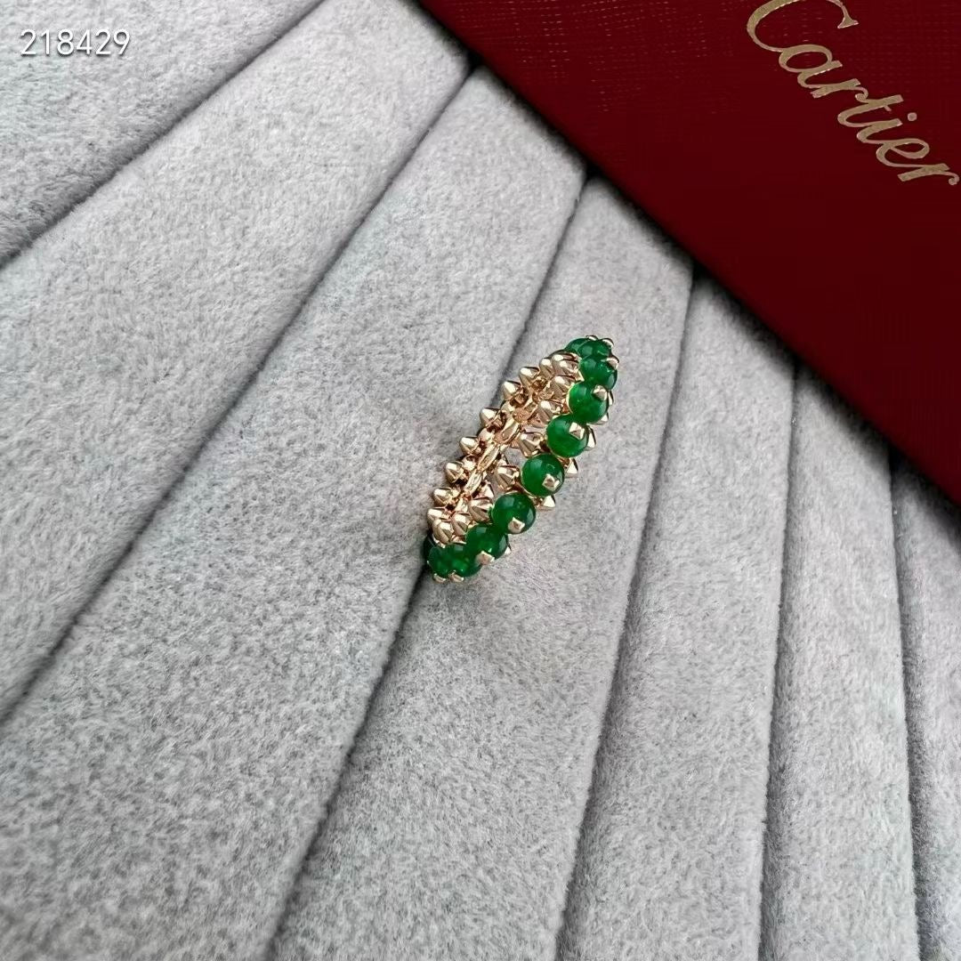 [Miro ] CLASH NEW COLORED GEMSTONE RING