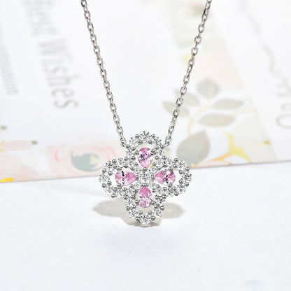 Miro LOOP NECKLACE FULL MOTIF DIAMOND 16MM MULTIPLE COLORS