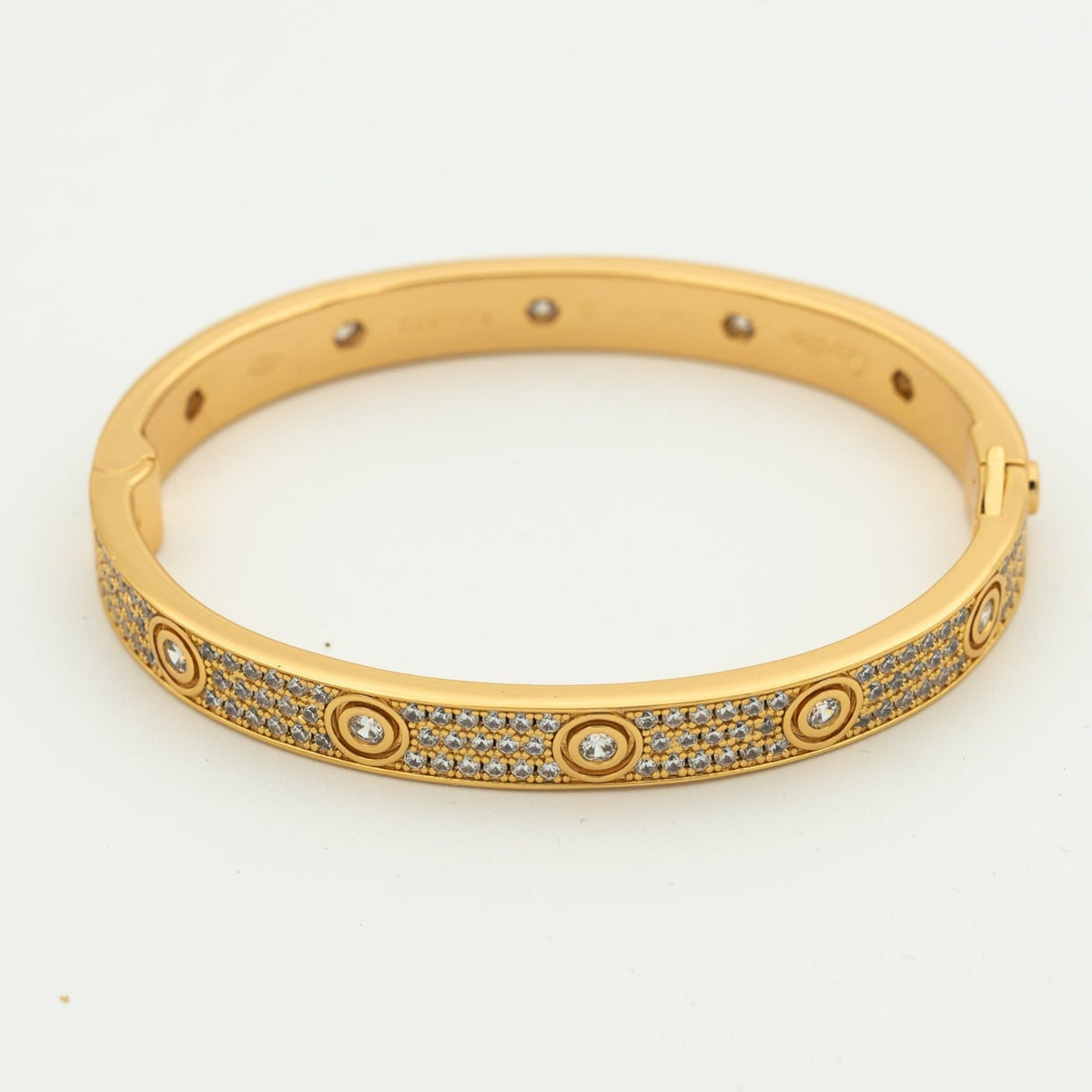 Miro LOVE BRACELET 6.1MM DIAMOND-PAVED 10 BIG DIAMONDS