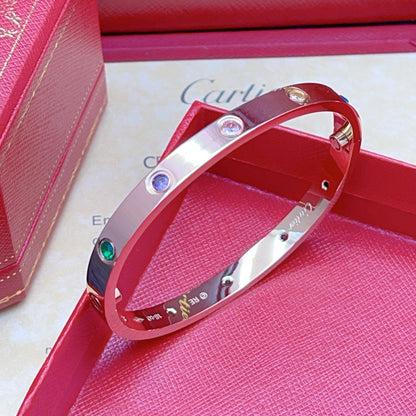 [Miro ] 2026 RAINBOW LOVE BRACELET 6.1MM  10 DIAMONDS
