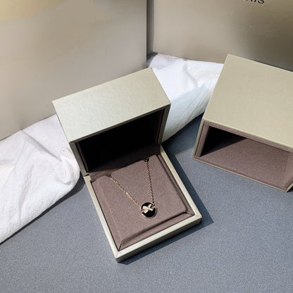 Miro JEUX DE PINK GOLD DIAMOND NECKLACE
