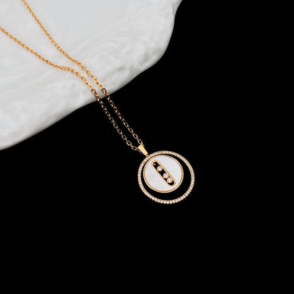 [Miro ]Miro  MOVE MM NACRE BLANCHE DIAMOND NECKLACE