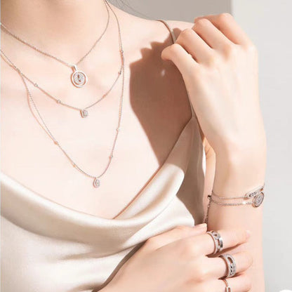 [Miro ]Miro  MOVER PM PAVED NECKLACE