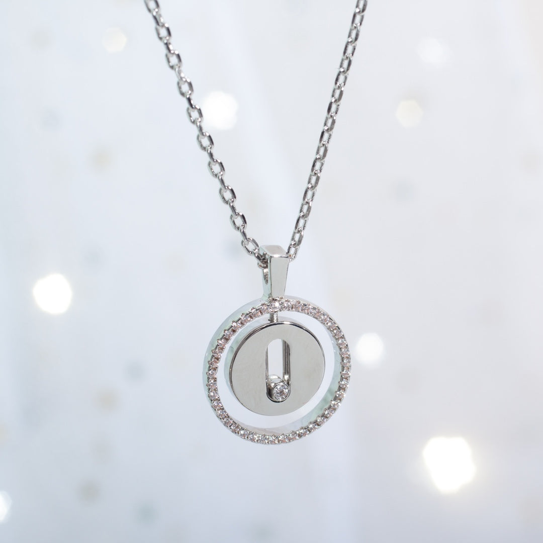 [Miro ]Miro  MOVE PM NECKLACE SILVER DIAMOND