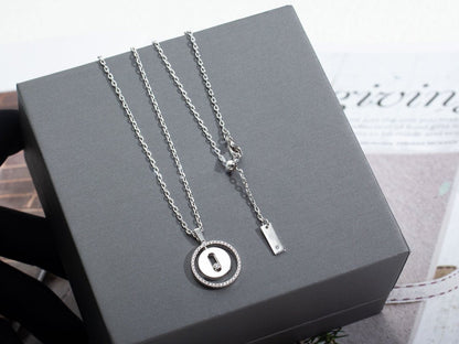 [Miro ]Miro  MOVE PM NECKLACE SILVER DIAMOND