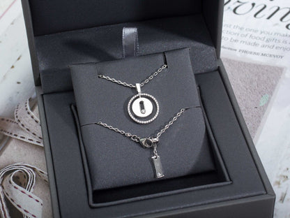 [Miro ]Miro  MOVE PM NECKLACE SILVER DIAMOND