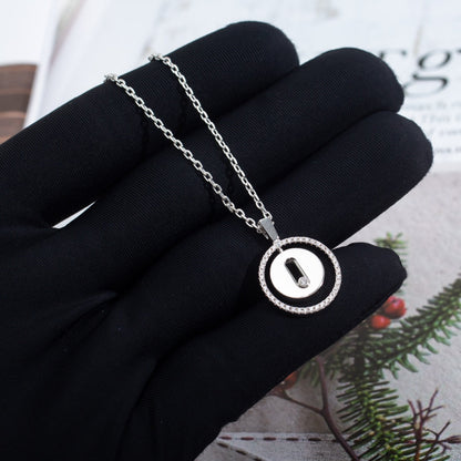 [Miro ]Miro  MOVE PM NECKLACE SILVER DIAMOND