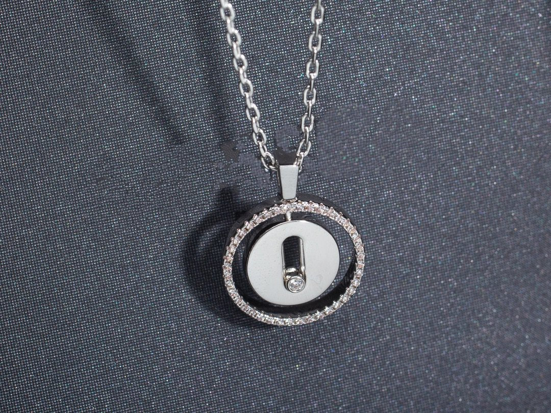 [Miro ]Miro  MOVE PM NECKLACE SILVER DIAMOND